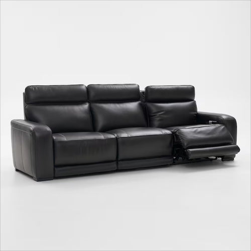 Summit Triple-Power 3-Piece Reclining Sofa with Modern Sound