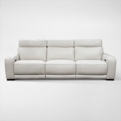 Summit Triple-Power 3-Piece Reclining Sofa with Modern Sound